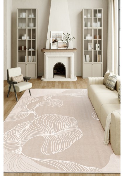 Modern Dekoratif Yıkanabilir Kaymaz Taban Halı – İnce, Yumuşak Salon Halısı, Mutfak Halısı ve Yolluk