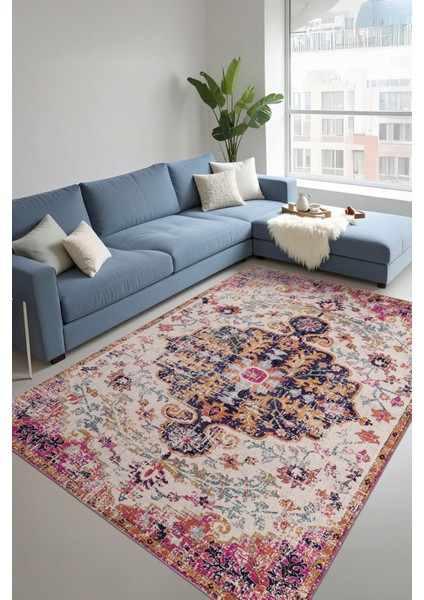 Modern Dekoratif Yıkanabilir Kaymaz Taban Halı – İnce, Yumuşak Salon Halısı, Mutfak Halısı ve Yolluk