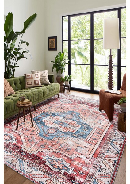 Modern Dekoratif Yıkanabilir Kaymaz Taban Halı – İnce, Yumuşak Salon Halısı, Mutfak Halısı ve Yolluk