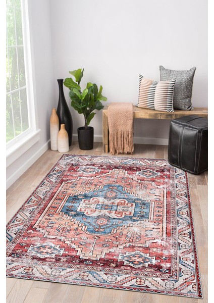 Modern Dekoratif Yıkanabilir Kaymaz Taban Halı – İnce, Yumuşak Salon Halısı, Mutfak Halısı ve Yolluk