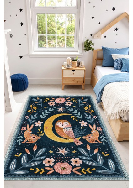 Modern Dekoratif Yıkanabilir Kaymaz Taban Halı – İnce, Yumuşak Salon Halısı, Mutfak Halısı ve Yolluk