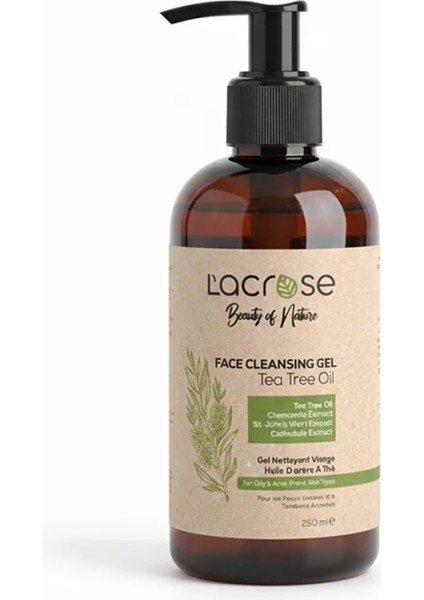 Çay Ağacı Yağlı Yüz Temizleme Jeli - Face Cleansing Gel Tea Tree Oil