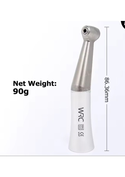 Yavaş Hızlı El Aleti, Basmalı Düğme, 1:1 Oranında Kontra Açılı, Bilyalı Rulmanlı, Parlatma