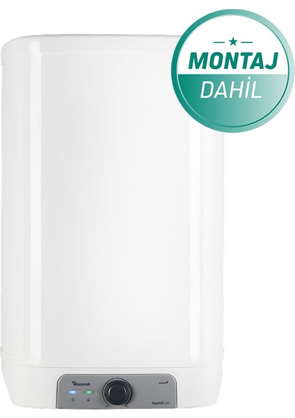 Aqua X-Led Prız 100 Lt Termosifon Enerji Verimlilik Sınıfı C Montaj ile