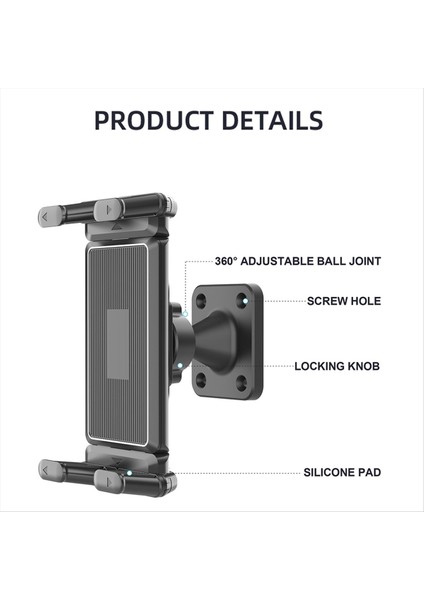 360 ° Esnek Uzun Tembel Kol Standı Tutucu Tablet Için 4 Ila 15 Inç IPad Duvara Monte Evrensel Braket Ev Ofis (Yurt Dışından) fırsatları