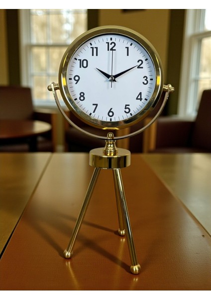 Zentime Lüks Üç Ayaklı Masa Saati