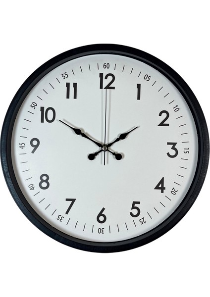Zentime 36 cm Siyah Dekoratif Duvar Saati fiyatları