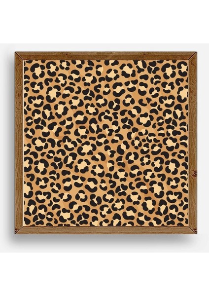 Desen Ahşap Çerçeveli Tablo