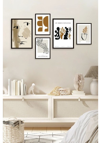 Sanat Koleksiyonu 5'li Tablo