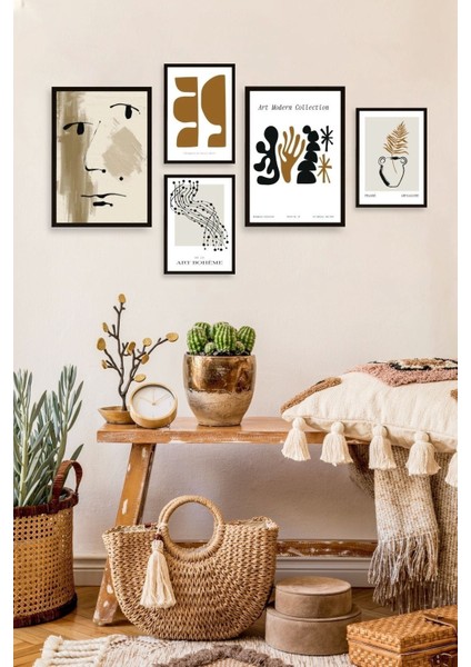 Sanat Koleksiyonu 5'li Tablo modelleri