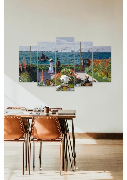 Deniz Manzarası 5 Parçalı Mdf Tablo fiyatları