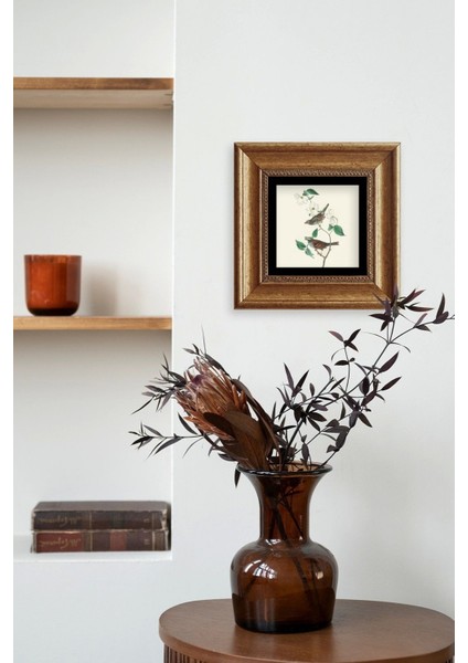 Kuşlar ve Ağaç Çerçeveli Taş Tablo fiyatları