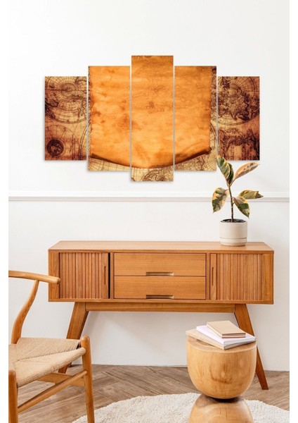 Pusula 5 Parçalı Mdf Tablo