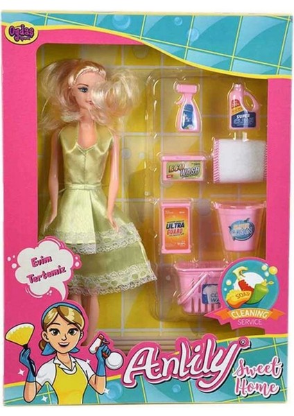 Kutuda Anlily Temizlik Setli Bebek 2442 fiyatları