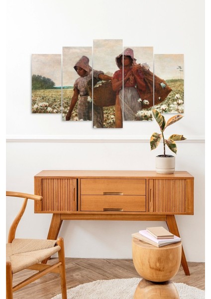 Insan Manzarası 5 Parçalı Mdf Tablo fiyatları