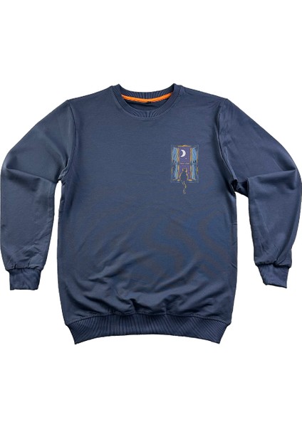 Füme Baskılı Sweatshirt modelleri