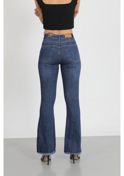 Ispanyol Paça Jeans Pantolon fırsatları