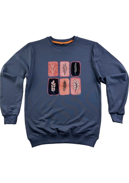 Füme Baskılı Sweatshirt modelleri