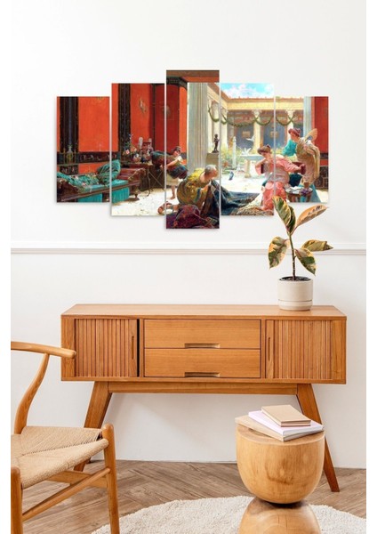 Antikacı 5 Parçalı Mdf Tablo fiyatları