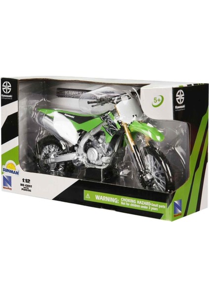57483 Nessiworld- Kawasakı KX450 Yeşil 1:12 modelleri