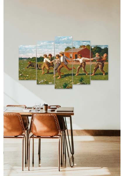 Insan Manzarası 5 Parçalı Mdf Tablo fiyatları