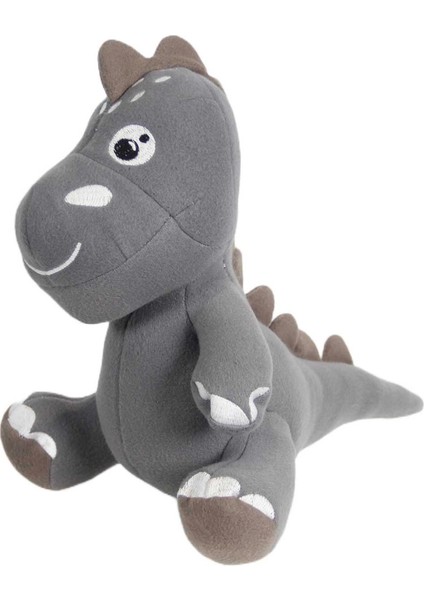Dino Peluş Oyuncak Gri 25 cm