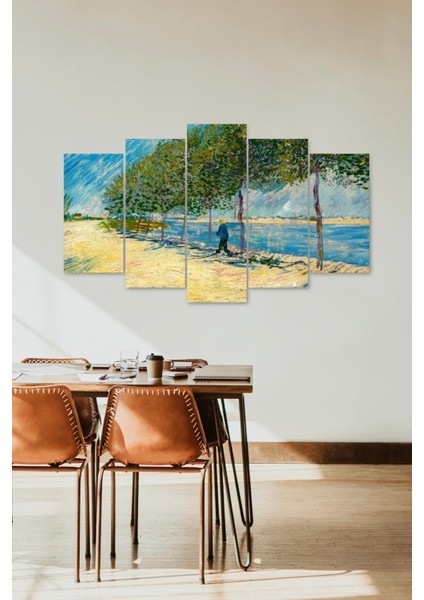 Deniz 5 Parçalı Mdf Tablo fiyatları