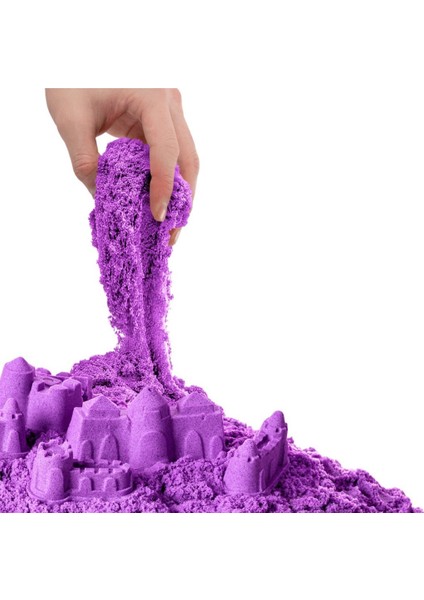 03689 Nessiworld Aksesuarlı Mor Kinetik Oyun Kumu 500 gr -Dede fiyatları