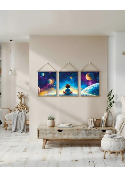 Gezegenler Kombin Kanvas Poster modelleri