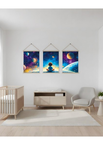 Gezegenler Kombin Kanvas Poster fırsatları