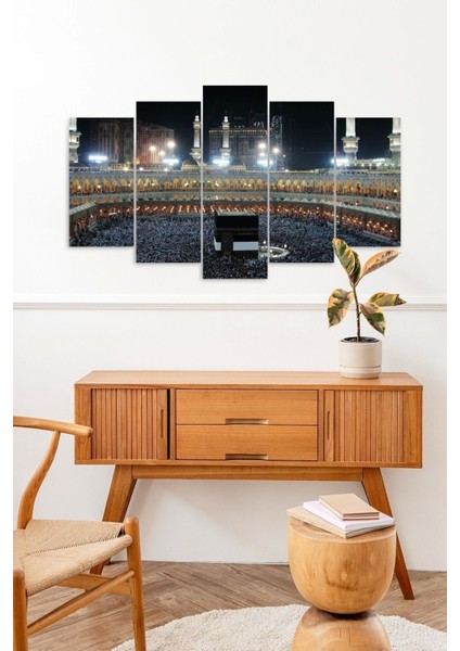 Kabe Manzarası 5 Parçalı Mdf Tablo
