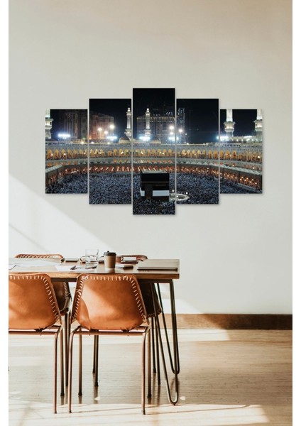 Kabe Manzarası 5 Parçalı Mdf Tablo fiyatları