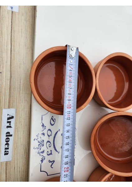 Toprak Kase Takımı Güveç Seti Sırlı 6'lı modelleri