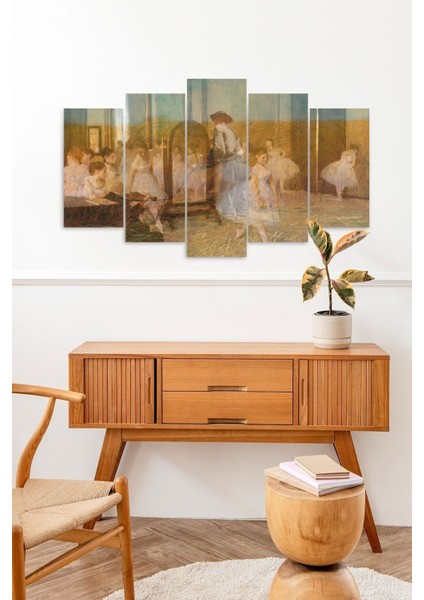 Insan Manzarası 5 Parçalı Mdf Tablo