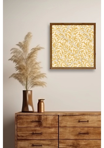 Yapraklar Ahşap Çerçeveli Tablo fiyatları