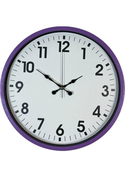 Zentime 36 cm Mor Dekoratif Duvar Saati fiyatları