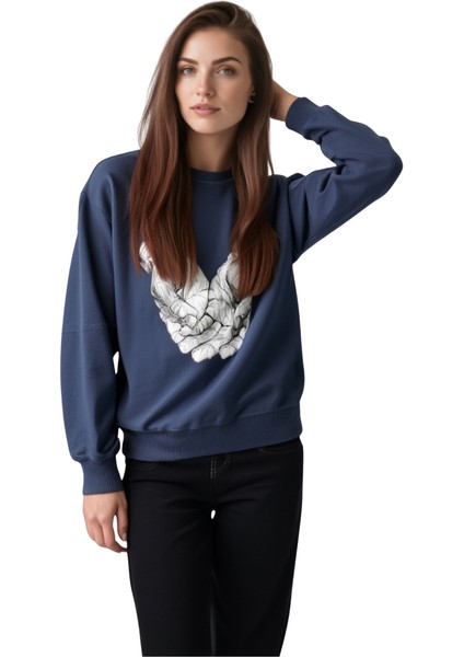 Füme Baskılı Sweatshirt fiyatları