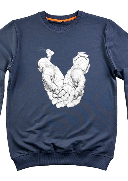 Füme Baskılı Sweatshirt indirimleri