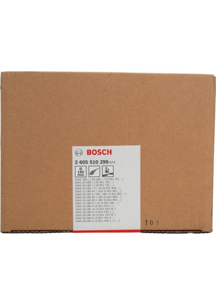 180MM Taşlama Pedi Kapaklı Vidalı, Güçlü ve Dayanıklı Aksesuar