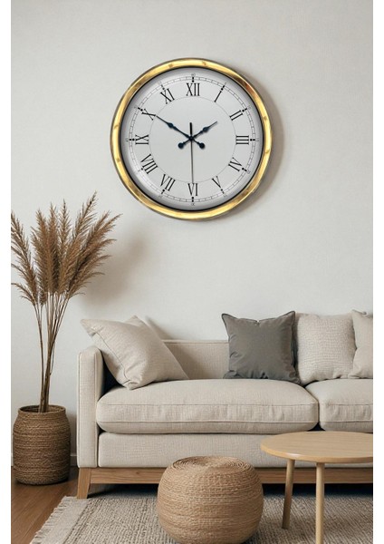 Zentime 40 cm Lüks Dekoratif Duvar Saati