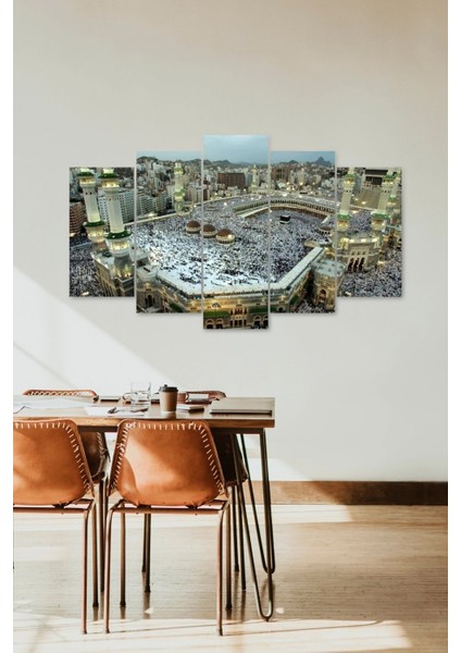 Kabe Manzarası 5 Parçalı Mdf Tablo fiyatları