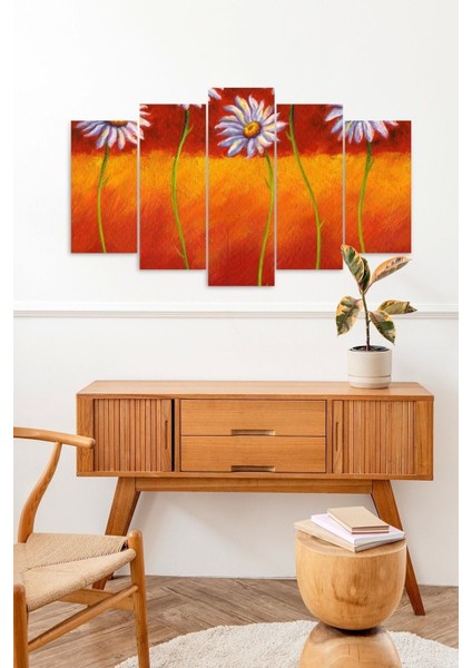 5 Parçalı Mdf Tablo fiyatları