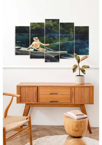 Deniz Manzarası 5 Parçalı Mdf Tablo fiyatları