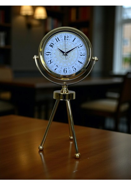 Zentime Lüks Üç Ayaklı Masa Saati