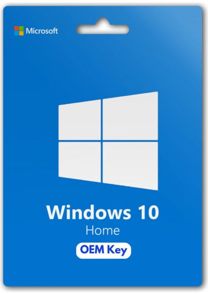 Windows 10 Home Oem Dijital Lisans Anahtarı