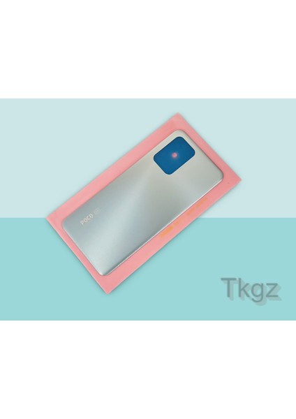 Xiaomi POCO X4 GT Arka Pil Batarya Kapağı Kapak GRİ