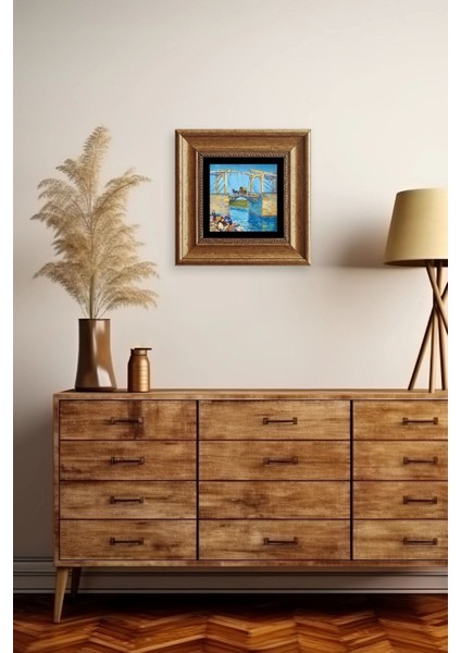 Köprü Çerçeveli Taş Tablo modelleri