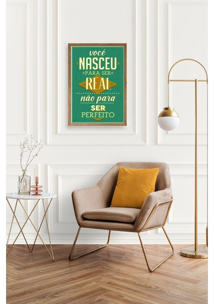 Motto Ahşap Çerçeveli Tablo fiyatları