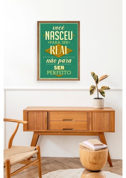 Motto Ahşap Çerçeveli Tablo modelleri