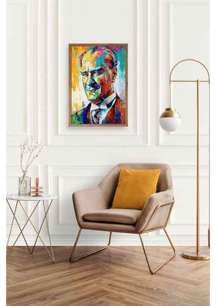 Atatürk Ahşap Çerçeveli Tablo fiyatları